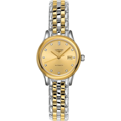 Flagship 30 Stainless Steel - Yellow Gold / Gilt - Diamond / Bracelet