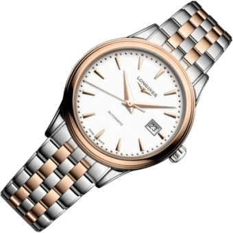 Flagship 30 Stainless Steel - Pink Gold / White / Bracelet
