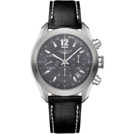 GrandeVitesse Chronograph Grey Leather