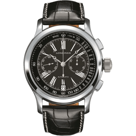 Lindbergh's Atlantic Voyage Watch Black