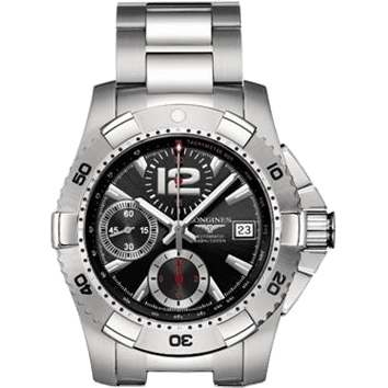 Hydroconquest Chronograph Tachymeter Black