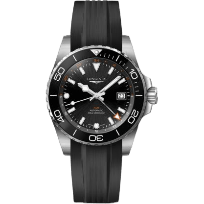 Hydroconquest GMT 41 Stainless Steel / Black / Rubber