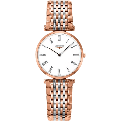 La Grande Classique 29 Quartz Stainless Steel / PVD Red / White / Bracelet