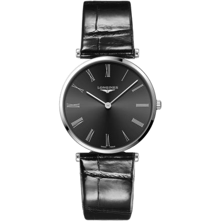 La Grande Classique 38 Stainless Steel / Black - Roman