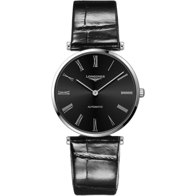 La Grande Classique Automatic 36 Stainless Steel / Black - Roman