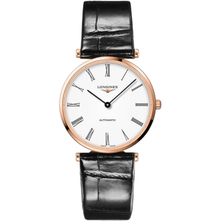 La Grande Classique Automatic 38 PVD Red Gold / White - Roman