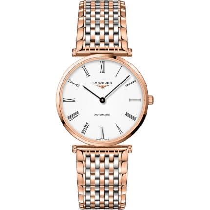 La Grande Classique Automatic 38 PVD Red Gold / White - Roman / Bracelet