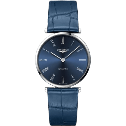 La Grande Classique Automatic 38 Stainless Steel / Blue - Roman
