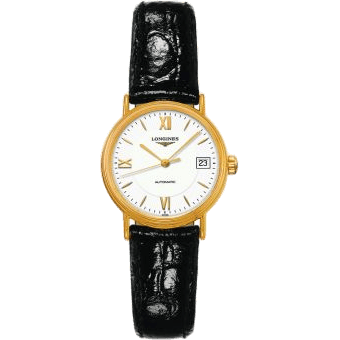 Presence 25.5 Automatic PVD Gold / White - Mixed