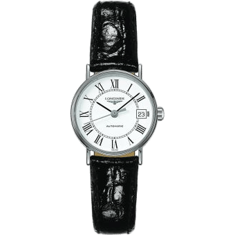 Presence 25.5 Automatic Stainless Steel / White - Roman
