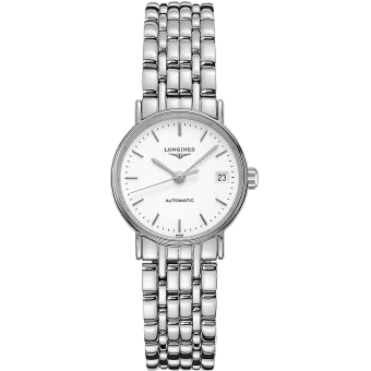 Presence 25.5 Automatic Stainless Steel / White / Bracelet