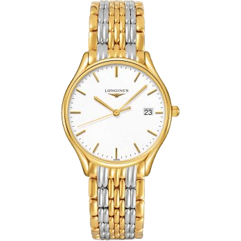 Lyre Quartz 32 Yellow Gold PVD / White / Bracelet