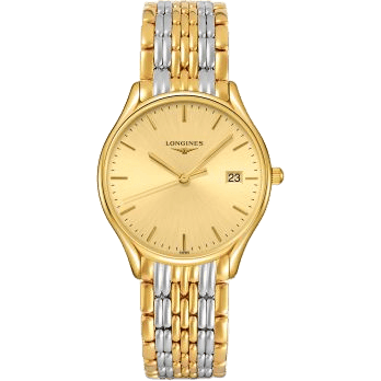 Lyre Quartz 32 Yellow Gold PVD / Champagne / Bracelet