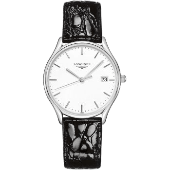 Lyre Quartz 32 Stainless Steel / White / Strap