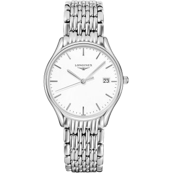 Lyre Quartz 32 Stainless Steel / White / Bracelet