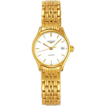 Lyre 25 Automatic PVD Gold / White / Bracelet