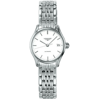 Lyre 25 Stainless Steel / White / Bracelet