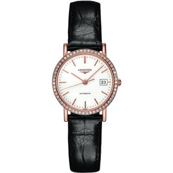 Elegant Collection Automatic 27.2 Pink Gold / Diamond / White
