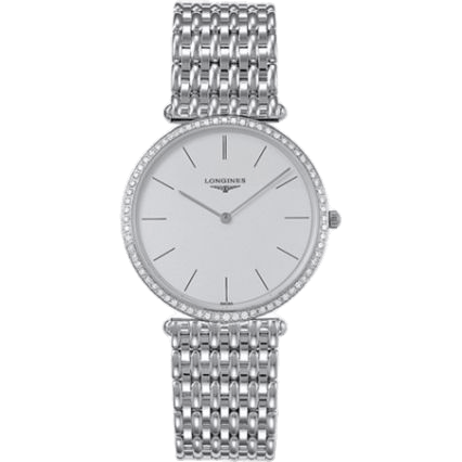 La Grande Classique 33 Quartz White Gold Diamond