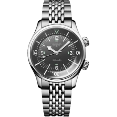 Heritage Legend Diver 39 Stainless Steel / Grey / Bracelet