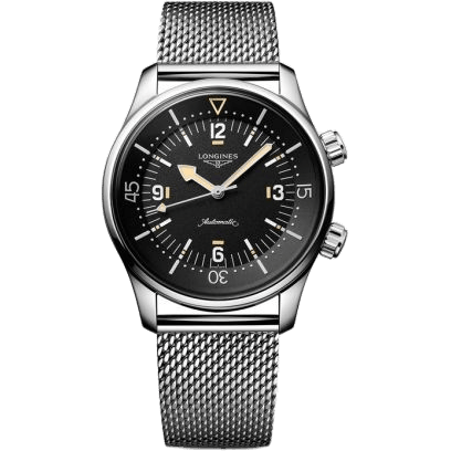Legend Diver 59 Stainless Steel / Black No Date / Mesh