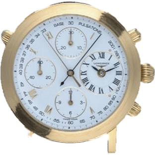 Prestige Rattrapante Yellow Gold / White