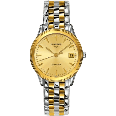 Flagship 35.6 Automatic Two Tone Champagne