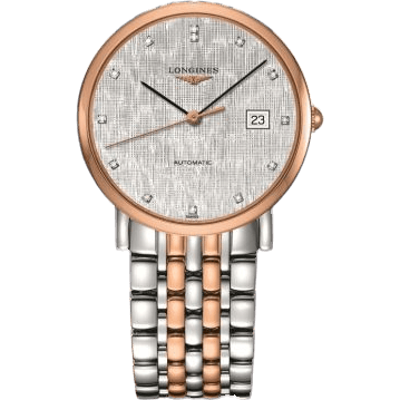 Elegant Collection 34.5 Automatic Stainless Steel / Red Gold / Silver