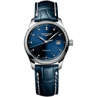 Master Collection Date 29 Stainless Steel / Blue - Diamond