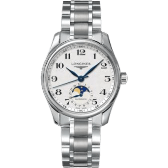 Master Collection 34 Moonphase Stainless Steel / Silver / Bracelet