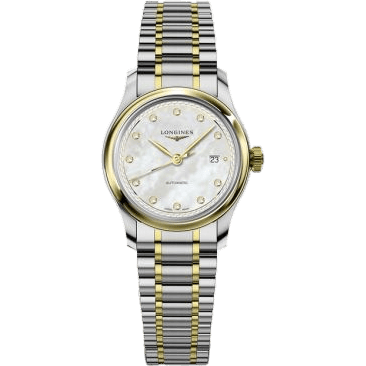 Master Collection 30 Stainless Steel - Yellow Gold / MOP - Diamond / Bracelet