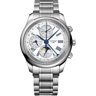 Master Collection 42 Chronograph Calendar Stainless Steel / Silver / Bracelet