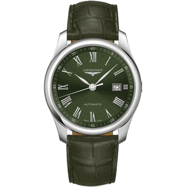 Master Collection 40 Date Stainless Steel / Green - Roman