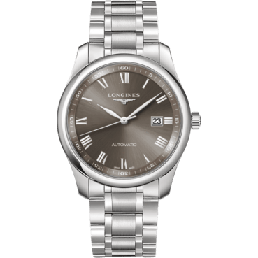 Master Collection 40 Date Stainless Steel / Grey Roman / Bracelet