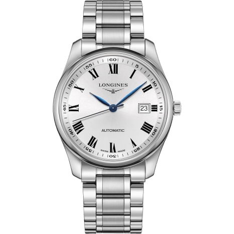 Master Collection 40 Date Stainless Steel / Silver-Roman / Alligator / DFS