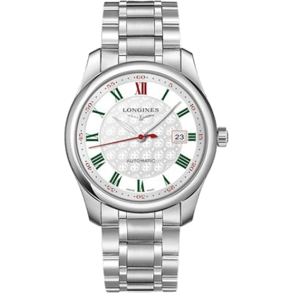 Master Collection 40 Date Stainless Steel / Silver-Roman / Alligator / DFS