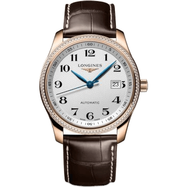 Master Collection 40 Date Pink Gold - Diamond / Silver