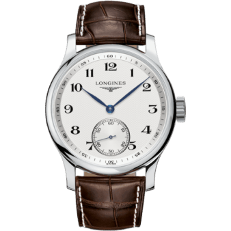 Master Collection 47.5 Small Seconds Stainless Steel / Silver-Arabic / Alligator XL