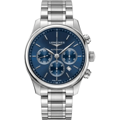 Master Collection 44 Chronograph Stainless Steel / Blue / Bracelet