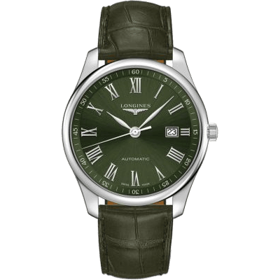 Master Collection 42 Date Stainless Steel / Green - Roman