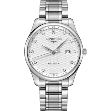 Master Collection 42 Date Stainless Steel / Silver-Diamond / Bracelet