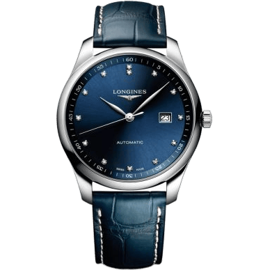 Master Collection 42 Date Stainless Steel / Blue - Diamond