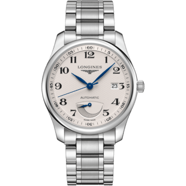 Master Collection 40mm Power Reserve Stainless Steel / Silver-Arabic / Bracelet
