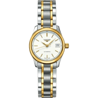 Master Collection Date 25.5 Stainless Steel - Yellow Gold / White / Bracelet