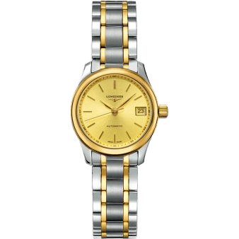 Master Collection Date 25.5 Stainless Steel - Yellow Gold / Champagne / Bracelet
