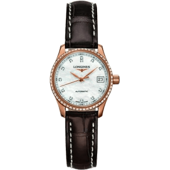 Master Collection Date 25.5 Pink Gold - Diamond / MOP