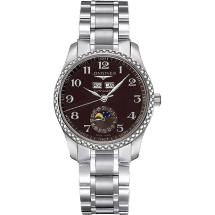 Master Collection Calendar 36 Stainless Steel / Diamond / Brown MOP / Bracelet