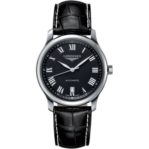 Master Collection Date 38.5 Stainless Steel Black