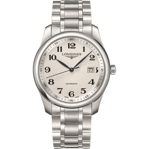 Master Collection 40 Date Stainless Steel / Silver-Arabic / Bracelet
