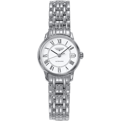 Presence 25.5 Automatic Stainless Steel Roman Bracelet